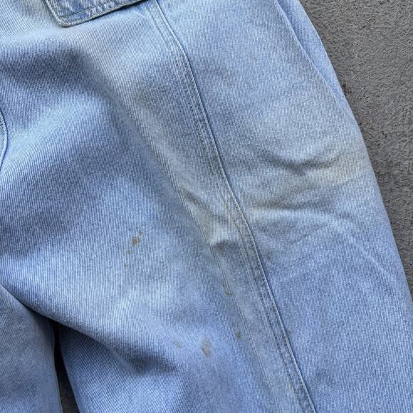 Deadstock 90s Dockers Jeans 30x32 Pleated Denim Levi’s Baggy Acid Wash Vintage - Picture 12 of 15
